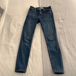 ZARA Mid-Rise Skinny Jeans - Size 2